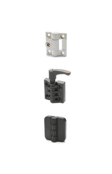 Friction and detent hinges